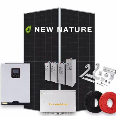 China 1kw 3kw 5kw 10kw 15kw 20kw 30kw Full Set Home Off-grid Photovoltaic Solar Home Power System for sale