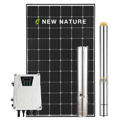 China Commercial DC Water Well Pump Solar Pump System Solar Pump Kit Agriculture Solar System for sale