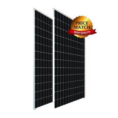 China Single Monocrystalline Solar Panel 500watt Solar Power System Monocrystalline Price 500w 440w 450watt 480wp 500 Watt Black Light OEM Box for sale