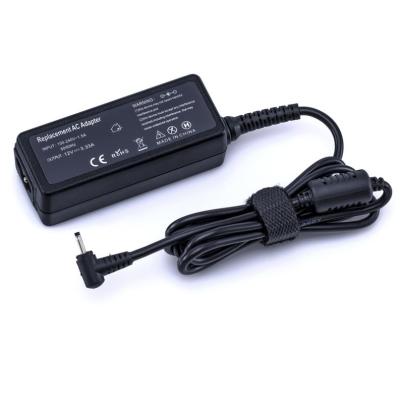 China 12V 3.33A 40W multifunctional laptop adapter for Samsung with big price 2.5*0.7 for sale