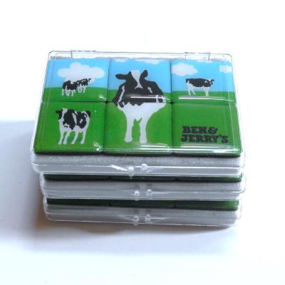 China Shape OEM Magnetic Epoxy Fridge Magnet / Set Epoxy Resin Magnet Printing Your Own Design for sale