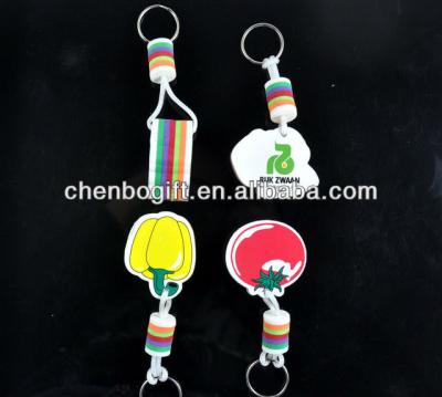 China Custom Eva Foam Fruit Eva Key Chain, Promotion Gift Eva Foam Key Chain, Eva Floating Key Holder for sale