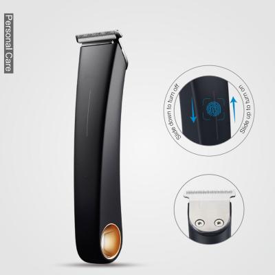 China Newest Rechargeable Wireless Charging Switch+Wireless Radio Sensing Slide Charging Body Hair Clippers Waterproof Electric Trimmer For Barber Home for sale