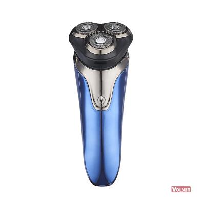 China OT Selling USB LED Display Triple Rechargeable Electric Man Shaver Triple Blades H With Double Floating System for sale