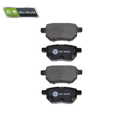 China Carbon Car Brake Pad Ceramic Ceramic Auto Brake Pad For VIOS D2254 Auto Brake Discs for sale