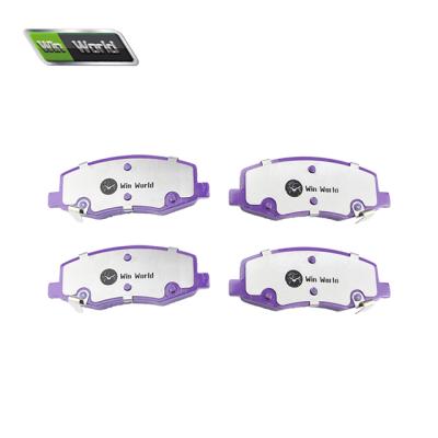 China Carbon Ceramic Brake Pads D2086 Brake Pads Manufacturer OE 04465-23040 For Buick Front: Excelle Wagon 610 630 for sale