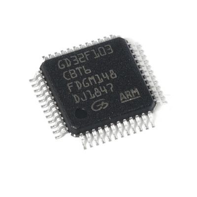 China New Standard Original Integrated Circuits (IC) GD32F103CBT6 LQFP-48 Stock for sale