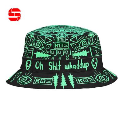 China Wholesale Outdoor Unisex Outdoor Fishing Sun Fisherman Hats Cotton Hats Character Men Hunting Bucket Hat With Custom Logos Bulk for sale