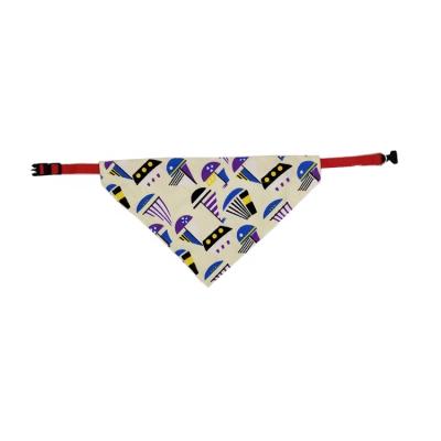 China Customized Sustainable Cheap Promotional Printed Dog Bandana for sale