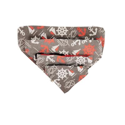 China Custom Printed Cotton Pet Bandana Viable Different Size for sale