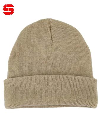 China High Quality Printed Acrylic COMMON Beanie Hat With Custom Logo Winter Warm Beanie Hats for sale