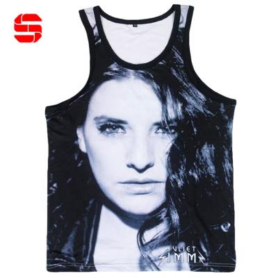 China Wholesale Custom Viable Mens Black Stringer Mens Fitness Sports Vest Mens Sublimation Tank Tops Sleeveless Tank Tops For Promotional for sale