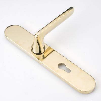 China Modern Einfach Nordisch Style Metal Door Handle High Quality Zinc Alloy Lock Modern Door Handle for sale