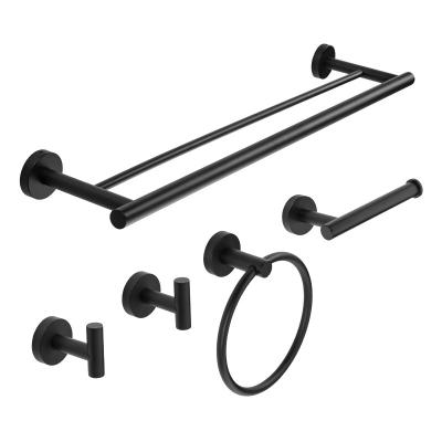 China Towel Rack SUS304 Stainless Steel Towel Rack Bathroom Pendant Bathroom Hardware Towel Rack Set for sale