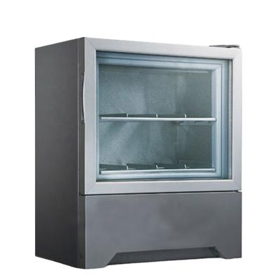 China 55L Single-temp Ultra Low Temperature -45C Display Freezers With Glass Door for sale