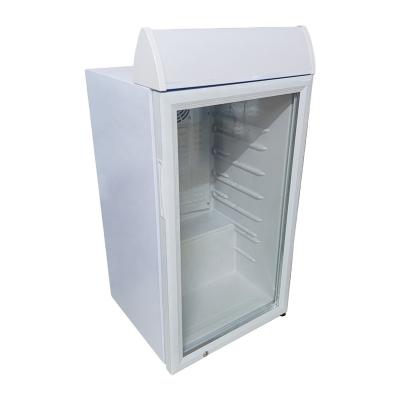 China Single-temperature Upright Cooling And Freezing Commercial Refrigerator With Glass Door for sale