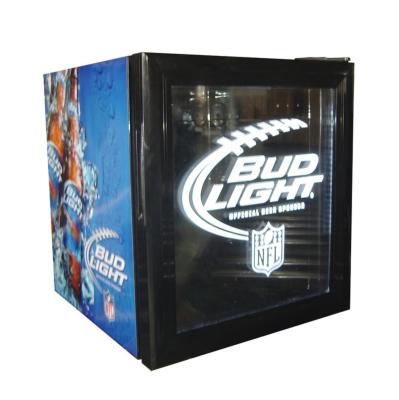 China Single-temperature Mini Counter Top Beverage Display Fridge With LED Logo for sale