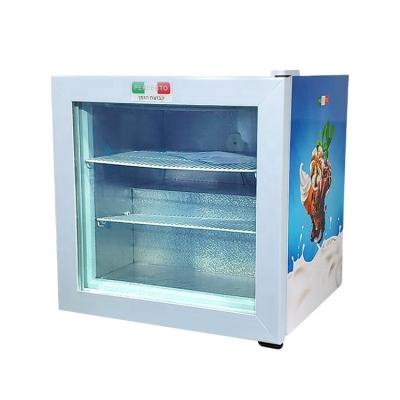 China COMPRESSOR Counter Top Mini Ice Cream Display Freezer /Gelato Display Cabinet Freezer for sale