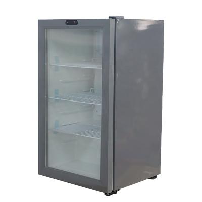 China Single-temp New Product Minibar Under Counter Beverage Beer Display Mini Fridge for sale