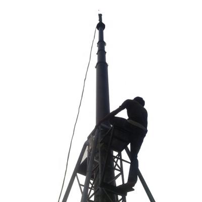 China Aluminum Alloy Reversible Antenna Telescopic Mast on Communication Trailer for sale