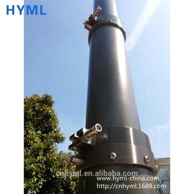 China Aluminum Alloy Hand Brake Separate Pneumatic Telescopic Mast for sale