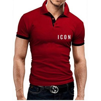 China New 2022 Summer Men's Anti-wrinkle Slim Men's Polo Shirt Short Sleeve Youth POLO Shirt Men's T-shirt Popular for sale