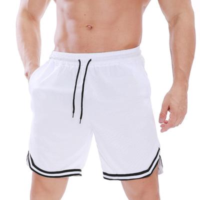 China Anti-wrinkle 2022 Summer Mesh Breathable Men's Basketball Shorts Plus Size Sports Fitness Pants Mens Beach Shorts Five Point Shorts for sale