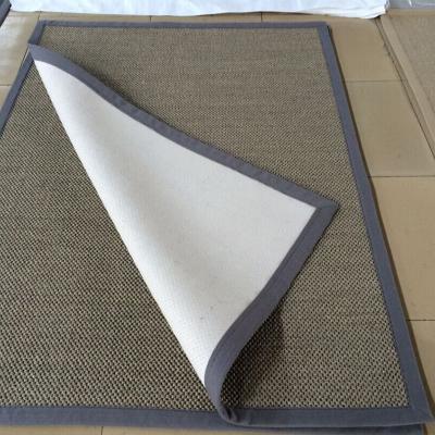 China MNK Washable Natural Sisal Blanket Waterproof Patterned Sisal Rug for sale