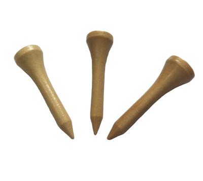 China BAMBOO Wooden Tees 42mm Golf Tees in Factory Price for sale