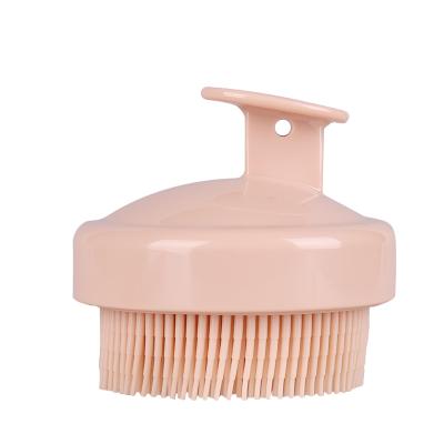 China EXFOLIATE Lohas New Arrival Body Scrubber Silicone Shower Brush Massage Scrubber Brush For Body Face Baby for sale