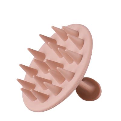 China 2021 Salon Massager Comb Hair Shampoo Brush Hair Brush Waterproof Silicone Scalp Brush Silicone Scalp Brush for sale