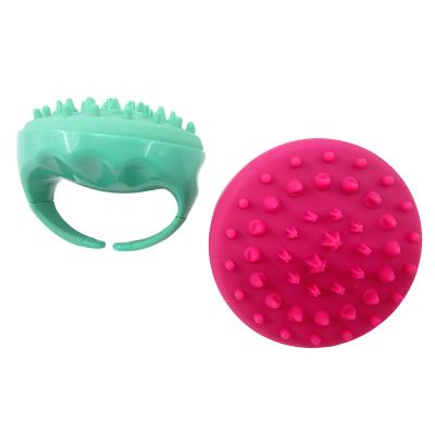 China Durable+Eco-Friendly Silicone Handheld Body Massager Anti Cellulite Massage Brush Shower Body Massager Brush for sale