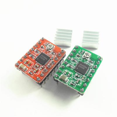 China Reprap Stepper Motor Driver Module A4988 Red and Green Step Driver KJ323RG for sale