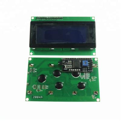 China KJ200 20x4 blue 20 x 4 lcd 2004 display module with I2C backpack 2004 for sale