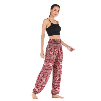 China QUICK DRY Bohemian Leggings Family Free Sample Yoga Meditation Bohemian Pants 2022 for sale