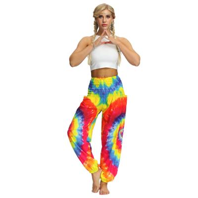 China Wholesale 2022 Plus Size Fashion Flappers Indian Fitness Dance Leggings Casual Women Hippies Harem Pants for sale