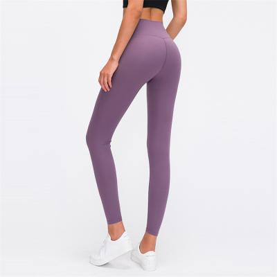 China 2021 Promotional OEM Women's Yoga Pants Wholesale Gym Breathable Workout High Waist New for sale