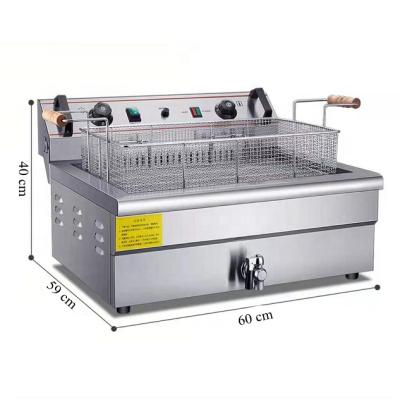 China Restaurant/Home Kitchen Fast Food Commercial Used French Fries Fryer Potato Fring Machine for sale