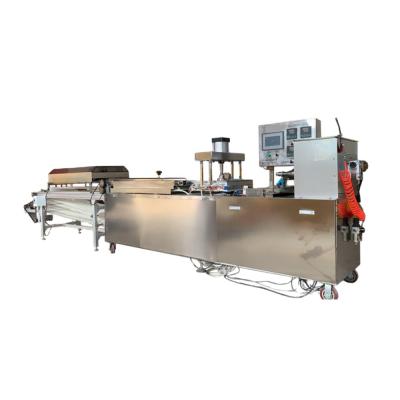 China food & Beverage Plant Large Capacity 600-3000 Pcs/h Spring Roll Sheet Processing Plant Spring Roll Skin Machine Automotive for sale