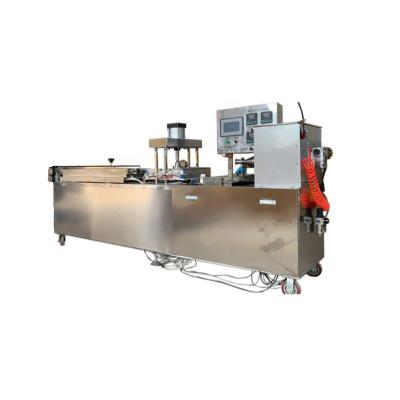 China food & Beverage factory automatic pizza base making line with holes pizza crust pressing machine baking factory for sale for sale