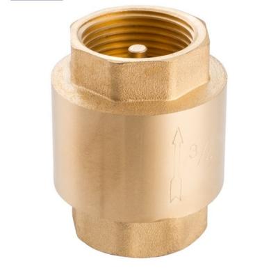 China 1/2 Inch General Bottom Small Spring Brass Check Valve for sale