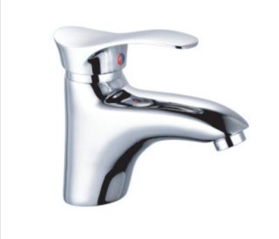 China Modern Brass Hot And Cold Water Bathroom Basin Faucet for sale