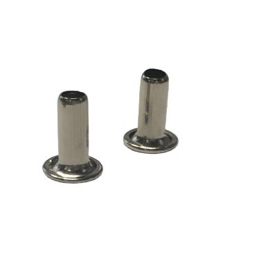 China Full Hollow Tubular Steel Round Head Rivets Diameter 6mm for sale