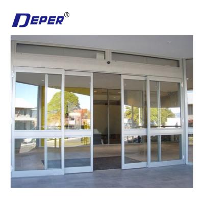 China Modern Aluminum Sliding Door Profiles Automatic Operators System Automatic Door Sliding for sale