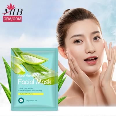 China Moisturizer Moisturizing Face Mask Glycolic Acid Collagen Ice Aloe Vera Soothing Gel and Sheet Korea Night Mask Glycolic Acid Mascarilla for sale