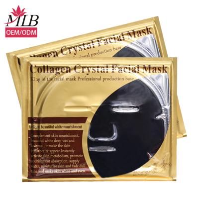 China Moisturizer Black Magnetic Collagen Moisturizing Skin Care Vitamin C Black Face Mask And Sheet Hydroylic Facial Mask for sale