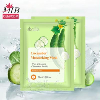 China Moisturizer Guangzhou OEM Skin Care Manufacturer Cucumber Moisturizing Facial Masks for sale