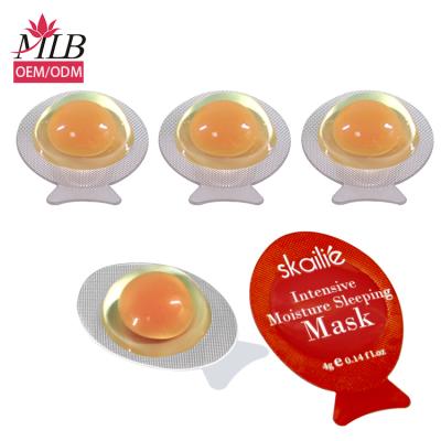 China Small Moisturizer Egg Sleep Face Mask Sleep Mask Plant Extract Moisturizing Sheet Facial Mask for sale