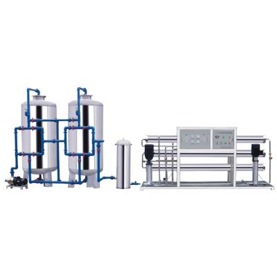 China Hotel Grade 5000L/H 12.5KW 2 RO Membranes Water Treatment Machine for sale