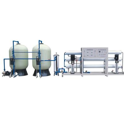 China Fast Delivery 5000L/H FRP Tank 2 Grade RO Treatment Drinking For Hotels And Industrial Water Treatment Machine for sale